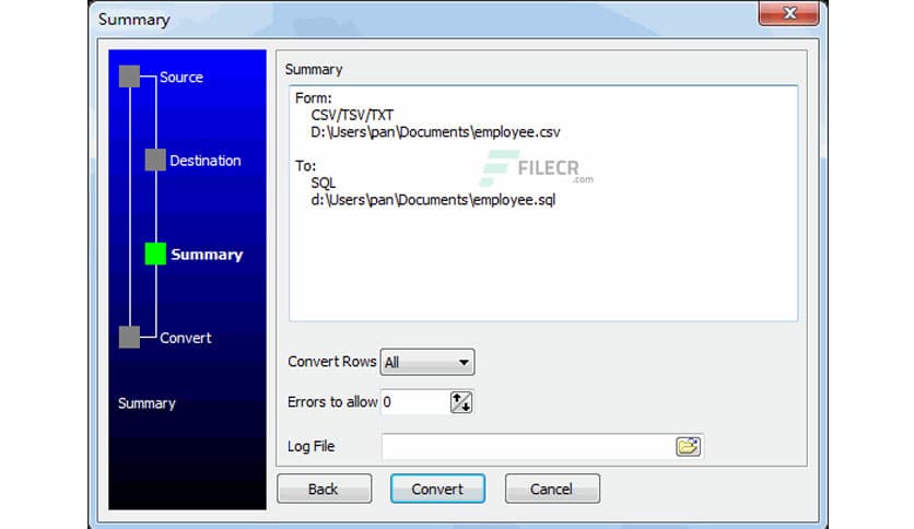 Withdata Data File Converter 5.3.4
