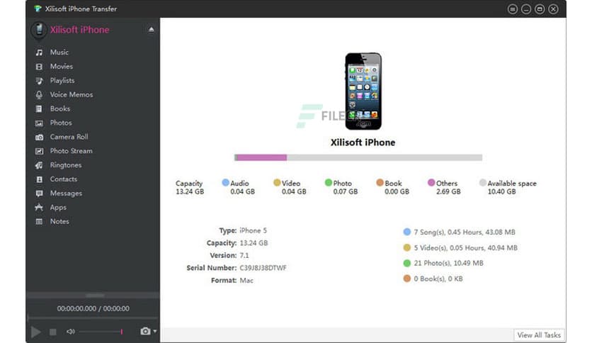 Xilisoft iPhone Transfer 5.7.41