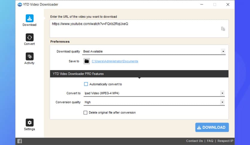YTD Video Downloader Pro 7.6.7.0