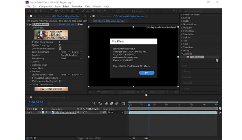 Zaxwerks 3D ProAnimator 8.6.0
