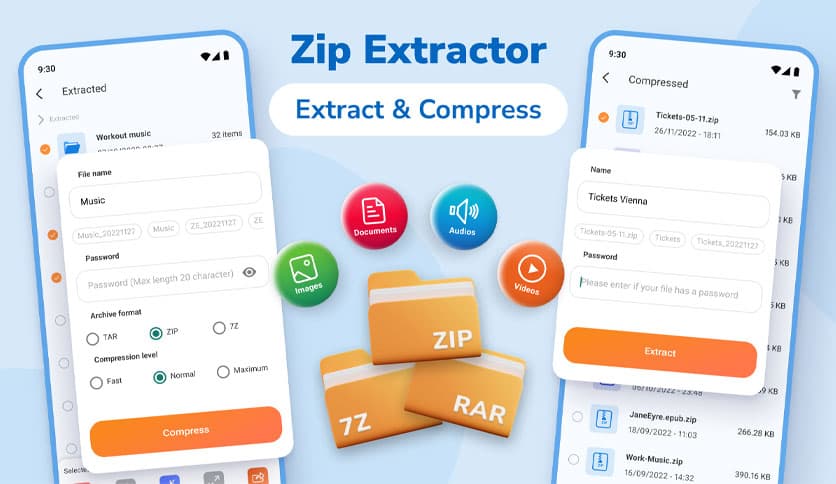 Zip Extractor – UnZIP & UnRAR 3.3.3.1