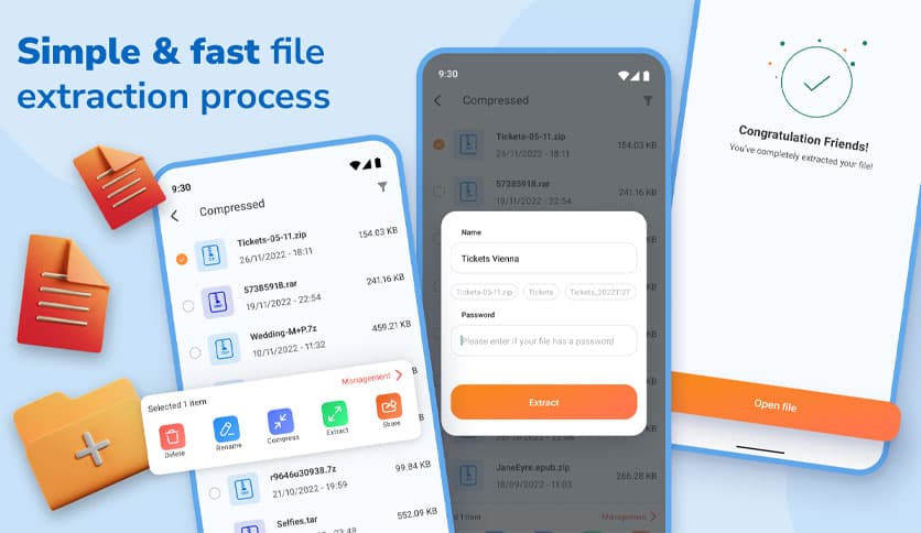 Zip Extractor – UnZIP & UnRAR 3.3.3.1