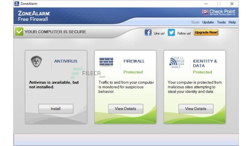 ZoneAlarm Free Firewall 15.8.213.19411