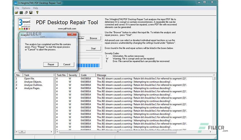 3-Heights PDF Desktop Repair Tool 6.27.2.4