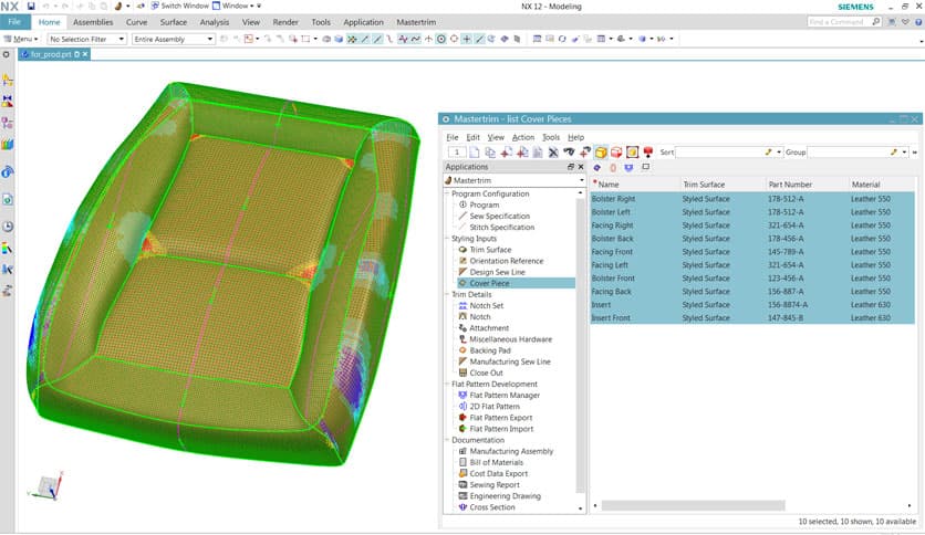 Siemens Mastertrim 15.2.2 for NX 12.0 – 2206 Series