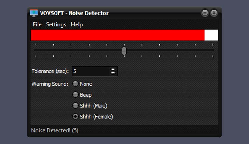 VovSoft Noise Detector 1.0