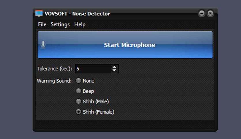 VovSoft Noise Detector 1.0
