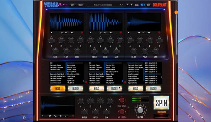 Vegas Audio Drumslot v2.0