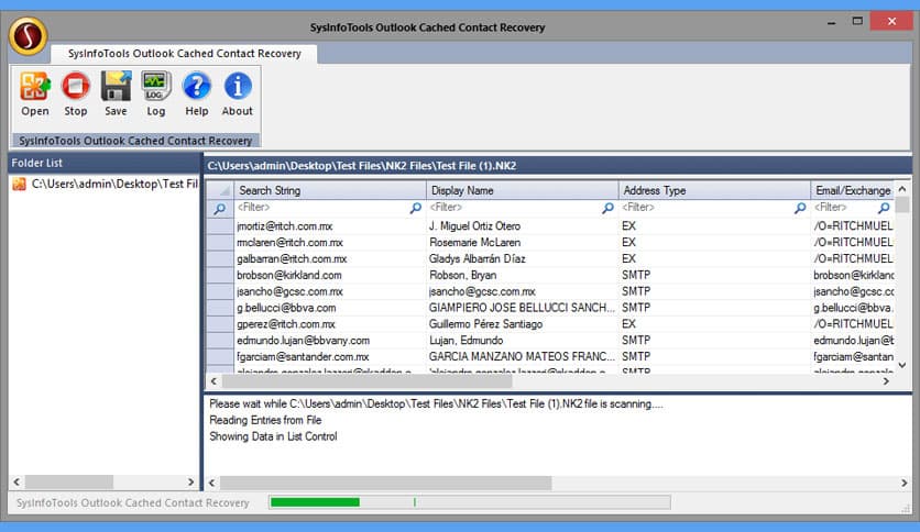 SysInfoTools Outlook Cached Contacts Recovery 23.0