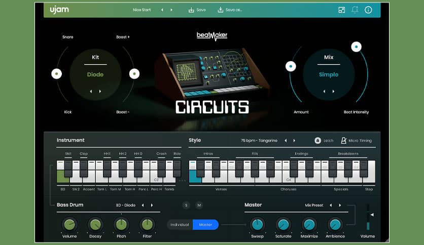 UJAM Beatmaker CIRCUITS 2.4.0