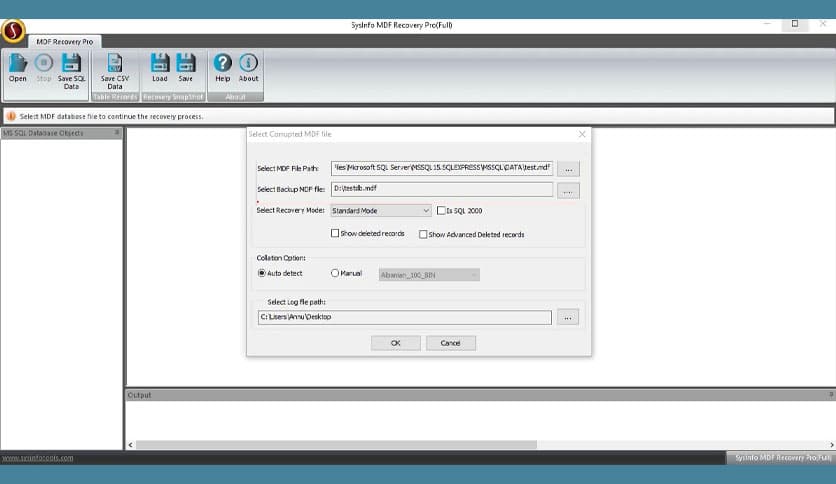 SysInfoTools MDF Database Viewer Pro 23.0