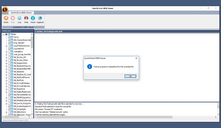 SysInfoTools MDB Viewer Plus 23.0