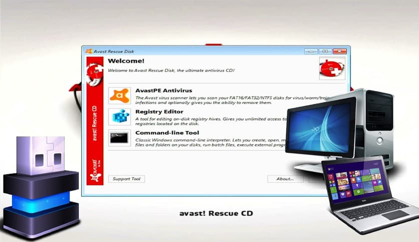 AvastPE Antivirus for Avast Rescue Disk 24.7.9311
