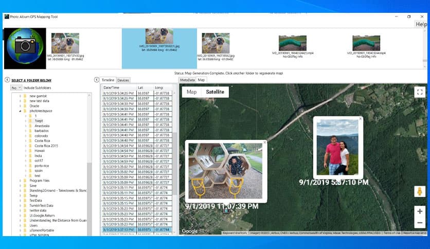 Photo Album GPS Mapping Tool 2.8.4.777