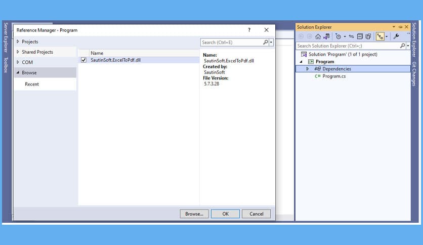 SautinSoft Excel to PDF .Net 5.7.3.28
