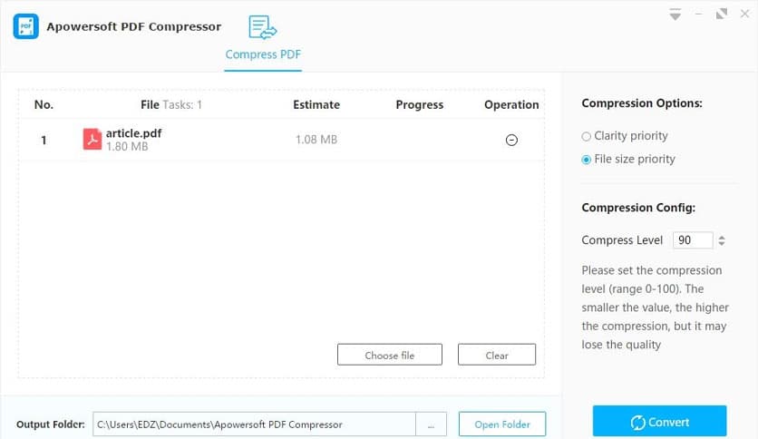 Apowersoft PDF Compressor 1.0.2.1