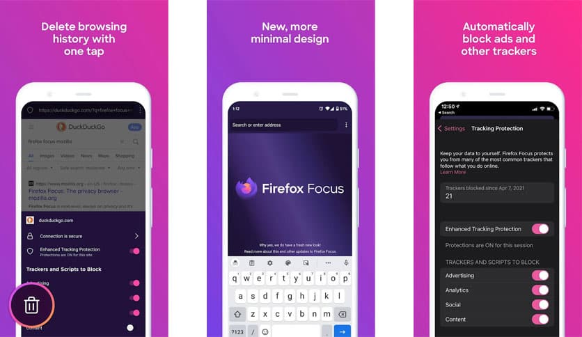 Firefox Focus: No Fuss Browser 141.0.2