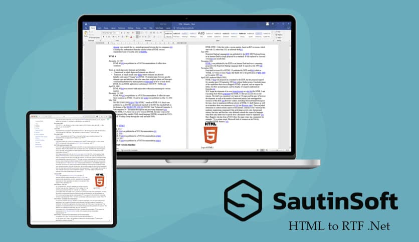 SautinSoft HTML to RTF .Net 8.5.2.16