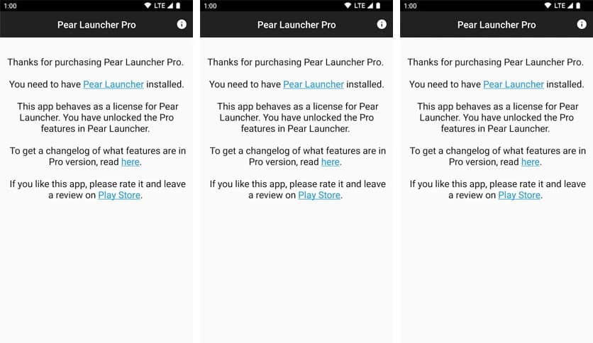 Pear Launcher Pro Key 3.8.2