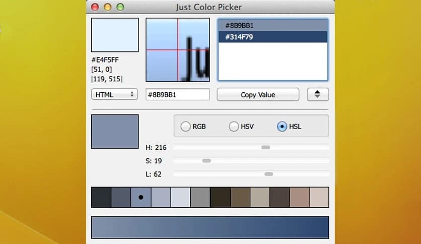 Just Color Picker 6.0