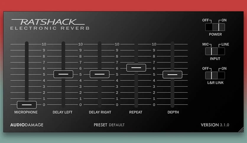 Audio Damage AD047 Ratshack Reverb 3.1.0