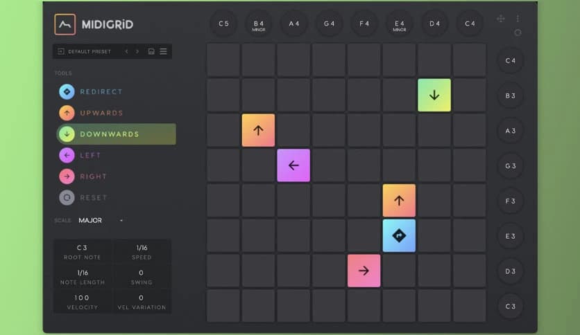 ADSR Sounds MIDIGRiD 1.0.0