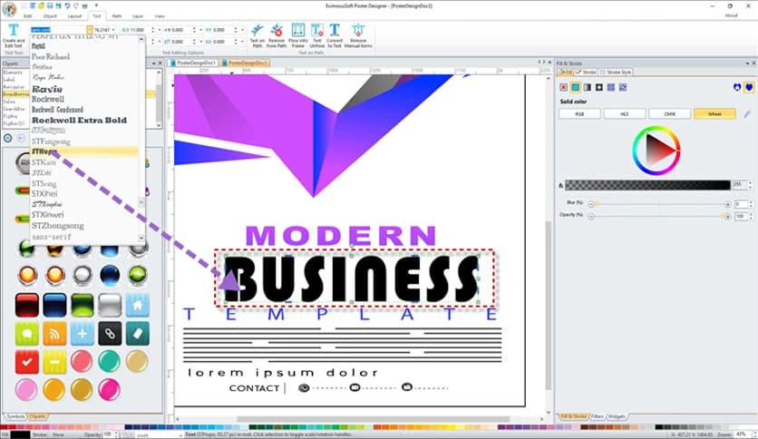 EximiousSoft Poster Designer 5.24