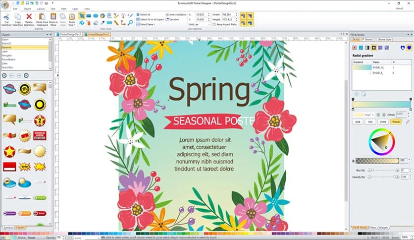 EximiousSoft Poster Designer 5.24