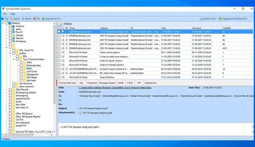 SysTools EML Viewer Pro 5.2