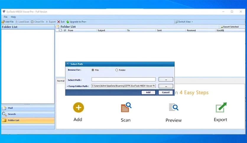 SysTools MBOX Viewer Pro 10.0