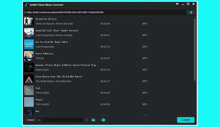 AudKit Tidal Music Converter 2.14.0.151