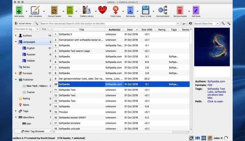 Calibre 9.2.1