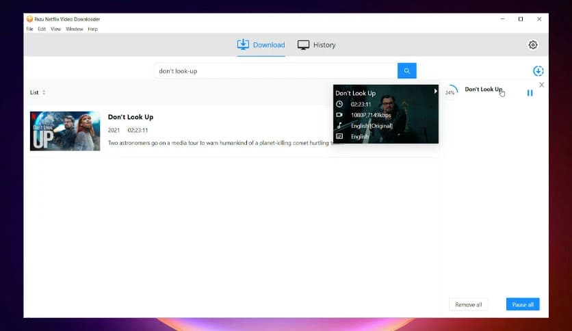 Pazu Netflix Video Downloader 1.8.2