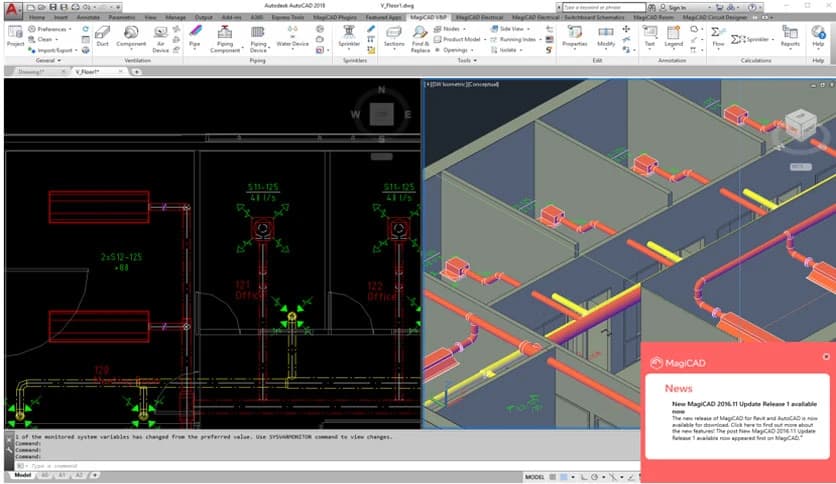 MagiCAD 2024 For AutoCad