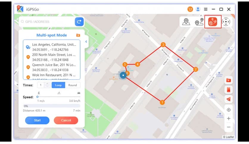 iGPSGo Location Changer