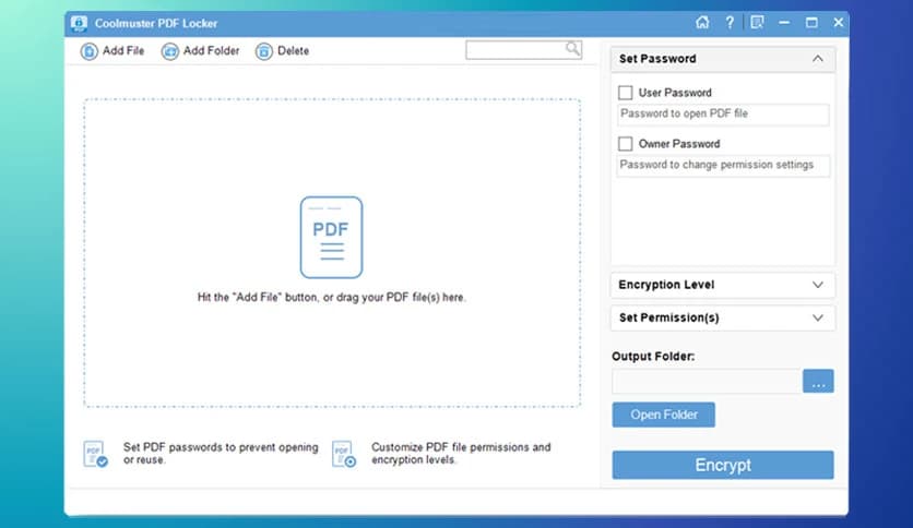 Coolmuster PDF Locker 2.6.4