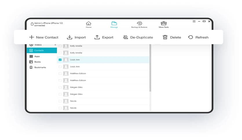 UltFone iOS Data Manager for iPhone 8.7.1.12