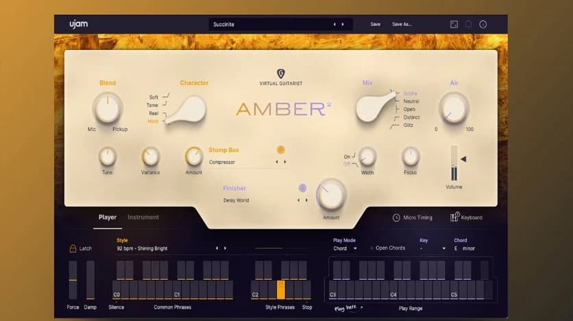 uJAM Virtual Guitarist AMBER2 2 v2.3.1