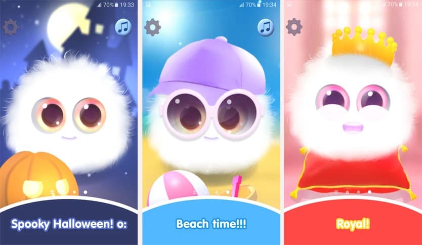 Fluffy Peach Live Wallpaper 1.1.4