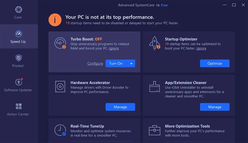 IObit Advanced SystemCare Free 19.2.0.188