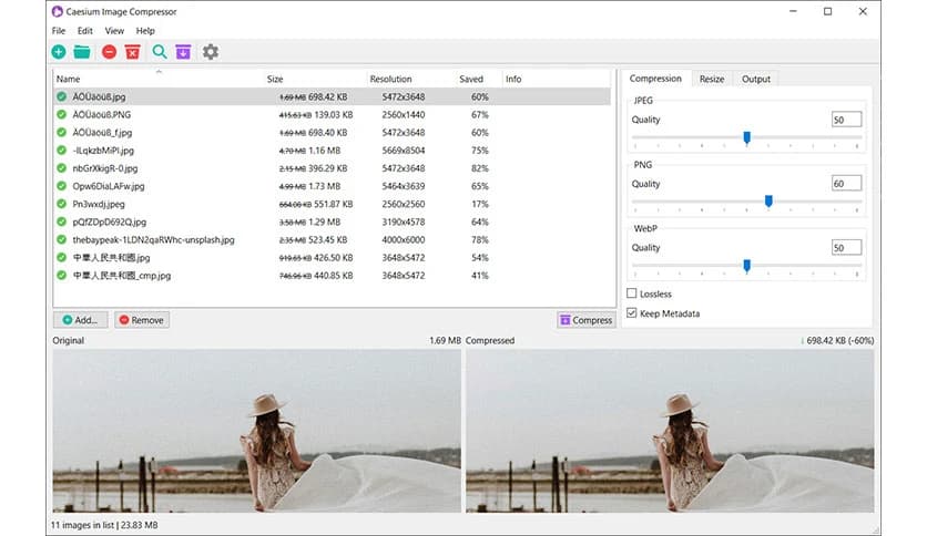 Caesium Image Compressor 2.8.5