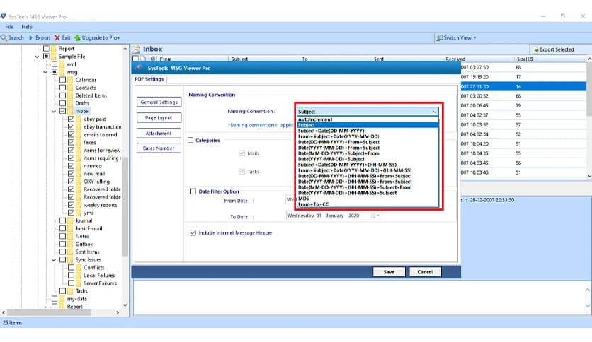 SysTools MSG Viewer Pro 6.2
