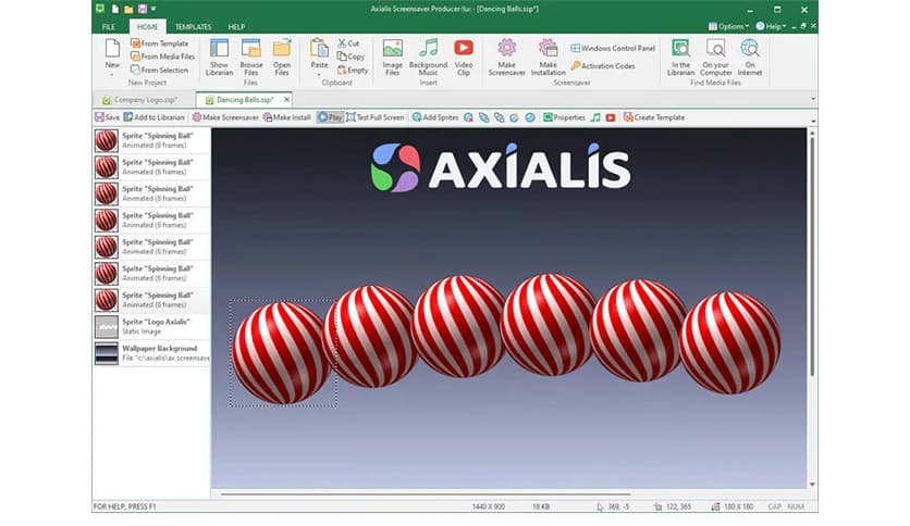 Axialis Screensaver Producer Professional 4.4.1.0