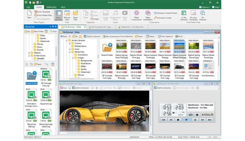 Axialis Screensaver Producer Professional 4.4.1.0