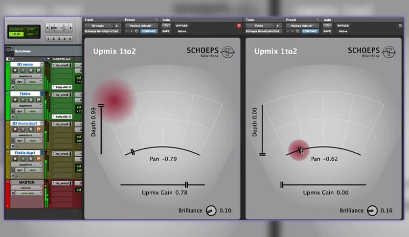 Schoeps-Plugin Alliance Double MS and Mono Upmix Bundle 1.2.0