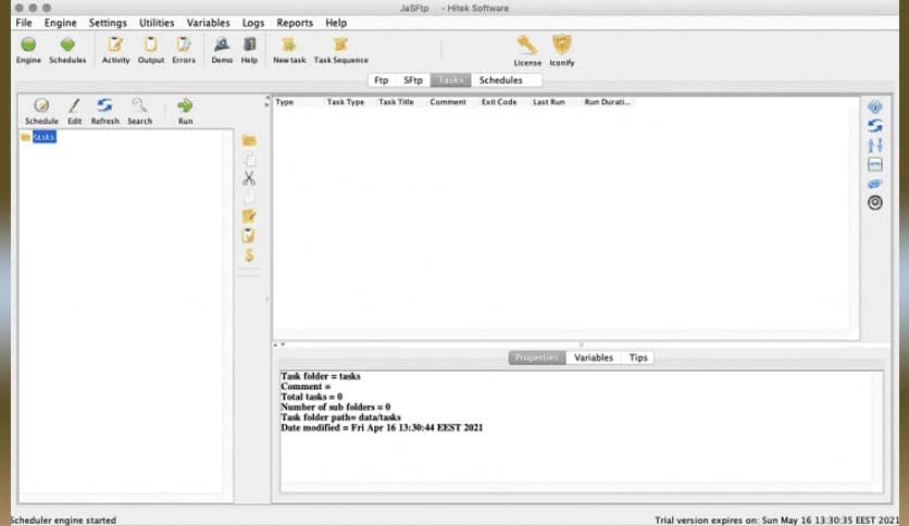 Hitek Software JaSFTP 13.06