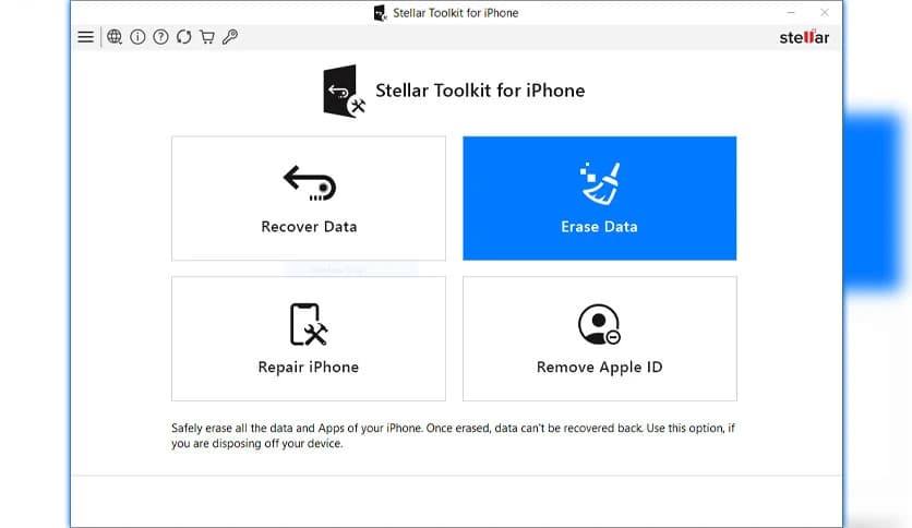 Stellar iPhone Data Eraser