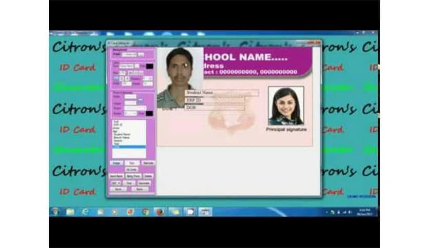 Citron ID Card Generator