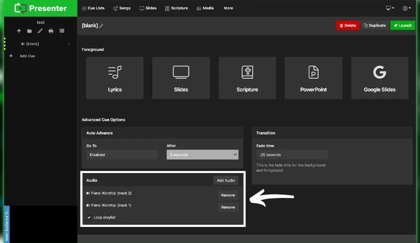 Worshiptools Presenter