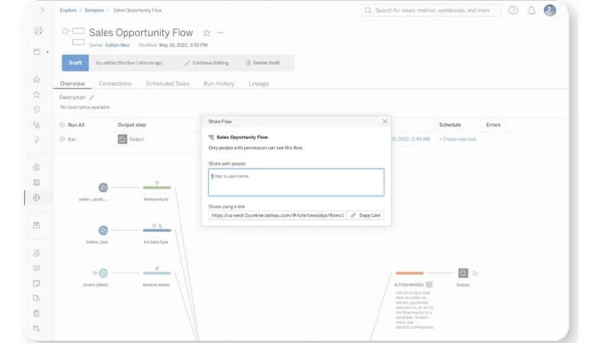 Tableau Prep Builder